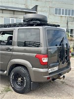 Лестница на УАЗ Патриот вместо запасного 10457