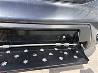 Раскладная подножка на УАЗ Патриот и УАЗ Пикап с креплением переднего номерного знака 10459